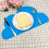 Children Cloud Shape Silicone Placemat Waterproof 27x47.5cm Blue 5
