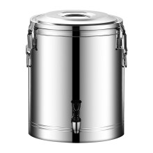 Isolated Stainless Steel Barrel with Heat and Cold Insulation, Water Tap, Insulated Drink Dispenser Eimer