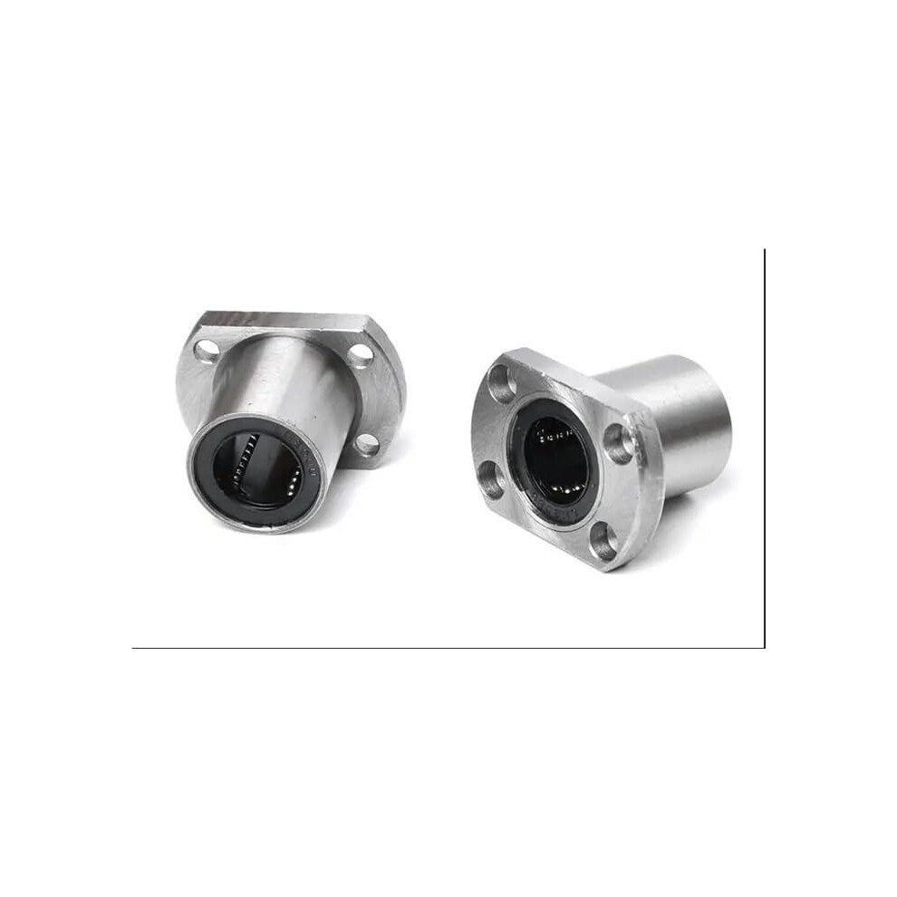 Lmh25uu Linear Motion Ball Bushing Bearing 25 Mm Ellipse Flange 25 X 40 X 59 Mm For Cnc Router And 3D Printer Applications 6947110121321