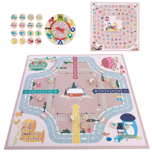 Kids Chess Toy Animal Checker Educational Multi-Function Desktop Game (#2 )