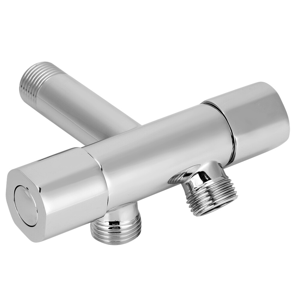 G1/2In Brass 3-Way Angle Valve Double Handle 12X9.5cm 9461340874644