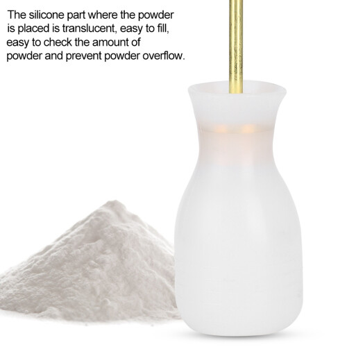 Beekeeping Powder Blower Acaricidal Duster 150ml Copper Head Silicone Equipment 2
