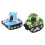 4pcs Camouflage Alloy Tank Model with Pull Back & Rotatable Fort 13