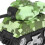 4pcs Camouflage Alloy Tank Model with Pull Back & Rotatable Fort 8