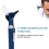 Home Otoscope Speculum Ear Canal Scope 3X Magnification Function 8