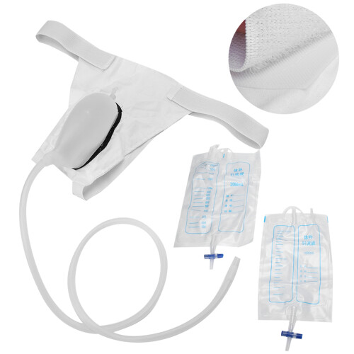 Bedside Silicone Urinal for Men 1000ml Reusable & Easy to Clean