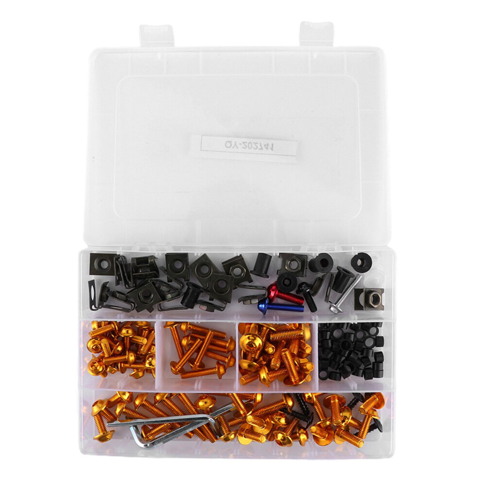 Honda Cbr600rr Cbr1000rr Fairing Fasteners: 190Pcs Bolt Set 8271340885769
