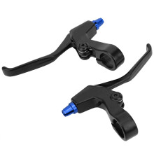 Aluminiumlegierungs-Mountainbike-Faltschaltbremse Black/Blue 15x9cm