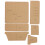 DIY Acrylic Wallet Template Transparent Long Wallet Leather Craft Guide 2