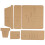 DIY Acrylic Wallet Template Transparent Long Wallet Leather Craft Guide 7