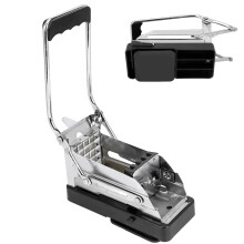 Multi-Function French Fries Cutter Vegetable Shredder 13.5x24cm Black