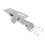 Premium Metal Hem Folder 3/8in Quick Install for Sewing Machine 8