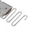 Premium Metal Hem Folder 3/8in Quick Install for Sewing Machine 11