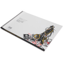 A3 Marker Paper Pad 32 Sheets, 42.5x29.5cm Sketchbook for Artists
