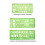 6pcs Green Drawing Templates for Office & School Building Formwork 2