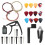 Guitar Accessories Kit with Tuner, Strings, Winder, Pliers & Capo 14