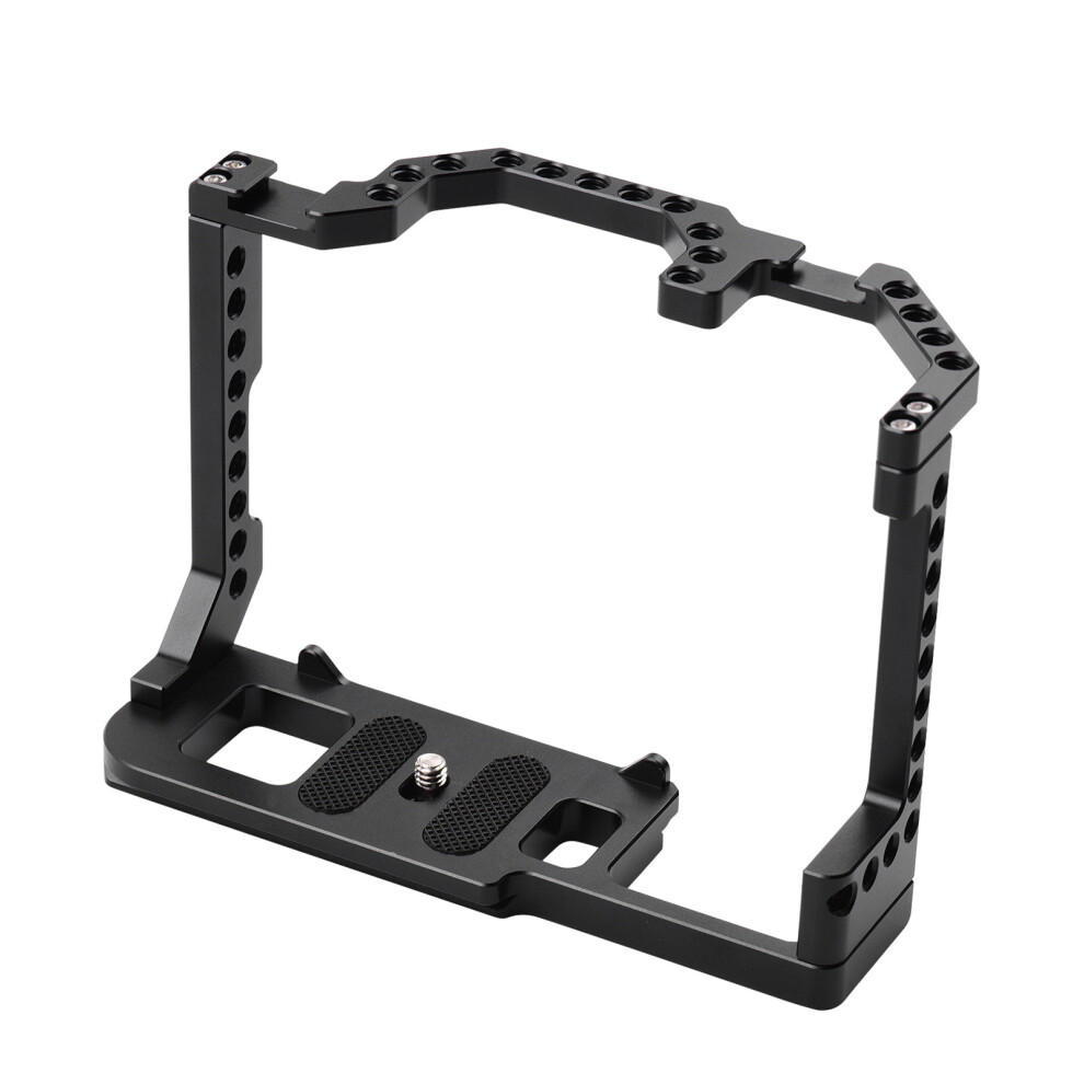 Aluminum Camera Cage For Dslr 90D/80D/70D With Dual Cold Shoe Mounts 3341340893370
