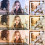 7 Drawer Dressing Table Makeup Desk with LED Mirror Vanity Table White 9