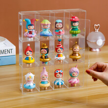Figurendisplay-Vitrine aus transparentem, modischem Material mit Schloss, Halterung für Figuren, geeignet für Anime-Liebhaber