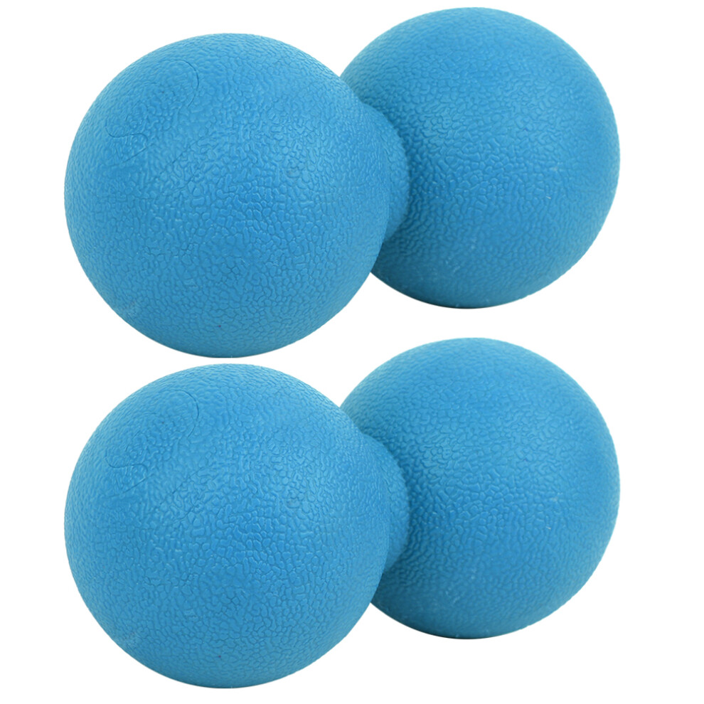 2 Pack Peanut Shape Yoga Balls: Targeted Muscle Relaxation Aid