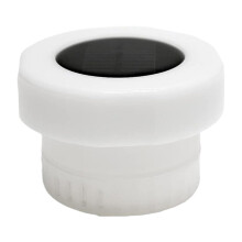 Pool Chlorine Floater Light - Waterproof Solar Powered Dispenser, 13/12.9/8.8 Inch Multi-Color Glow for Pools and Fountains