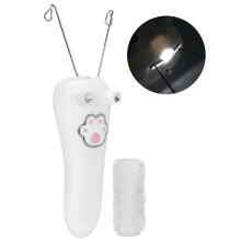 Threading Device Facial Hair Removal Durable & Safe White Epilator
