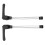 2pcs 230mm RV Window Support Rod Telescopic 5