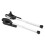 2pcs 230mm RV Window Support Rod Telescopic 6