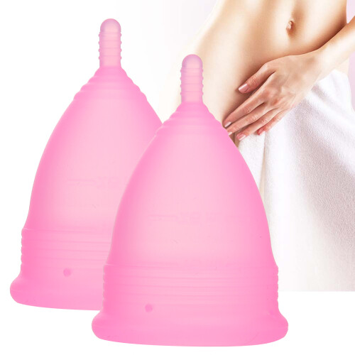 Durable Reusable Menstrual Cups with Bag and Box for Easy Travel