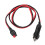 Cable de encendedor de coche PVC IP67 indicador LED 8