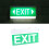 110‑220V Acrylic 3W 12 LEDs Emergency Exit Sign 12
