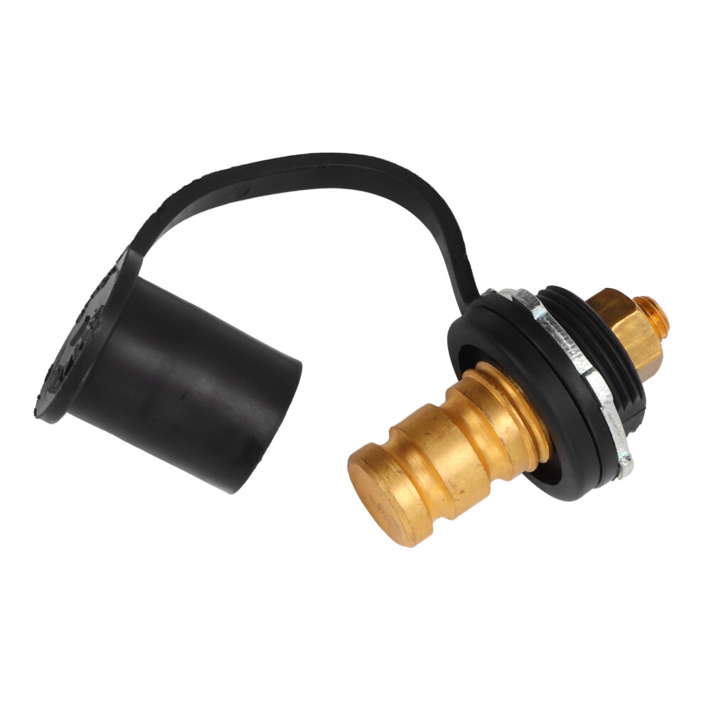 250A Color Coded 3/8In Battery Terminal Stud Connector With Cap For Cars, Rvs, Boats Black 9351340903577