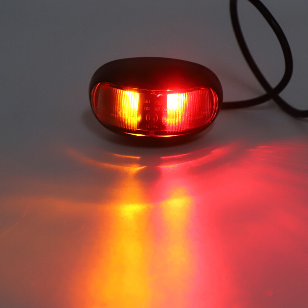 2Led Side Marker Blinker Waterproof 10-30V For Truck Bus Car Light 4181340904305
