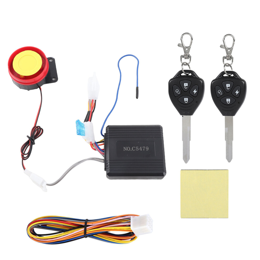 125Db 12V Motorcycle Anti Theft Security Alarm 9121376608575