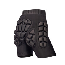 Padded Shorts with 3D Protection Pads for Snowboarding and Figure Skating for Men and Women, Sizes M-XL, Breathable