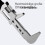 F-Type Wrench - Adjustable F-Type Wrench, Versatile Pocket Tool, Precision Automotive Socket Wrench 3
