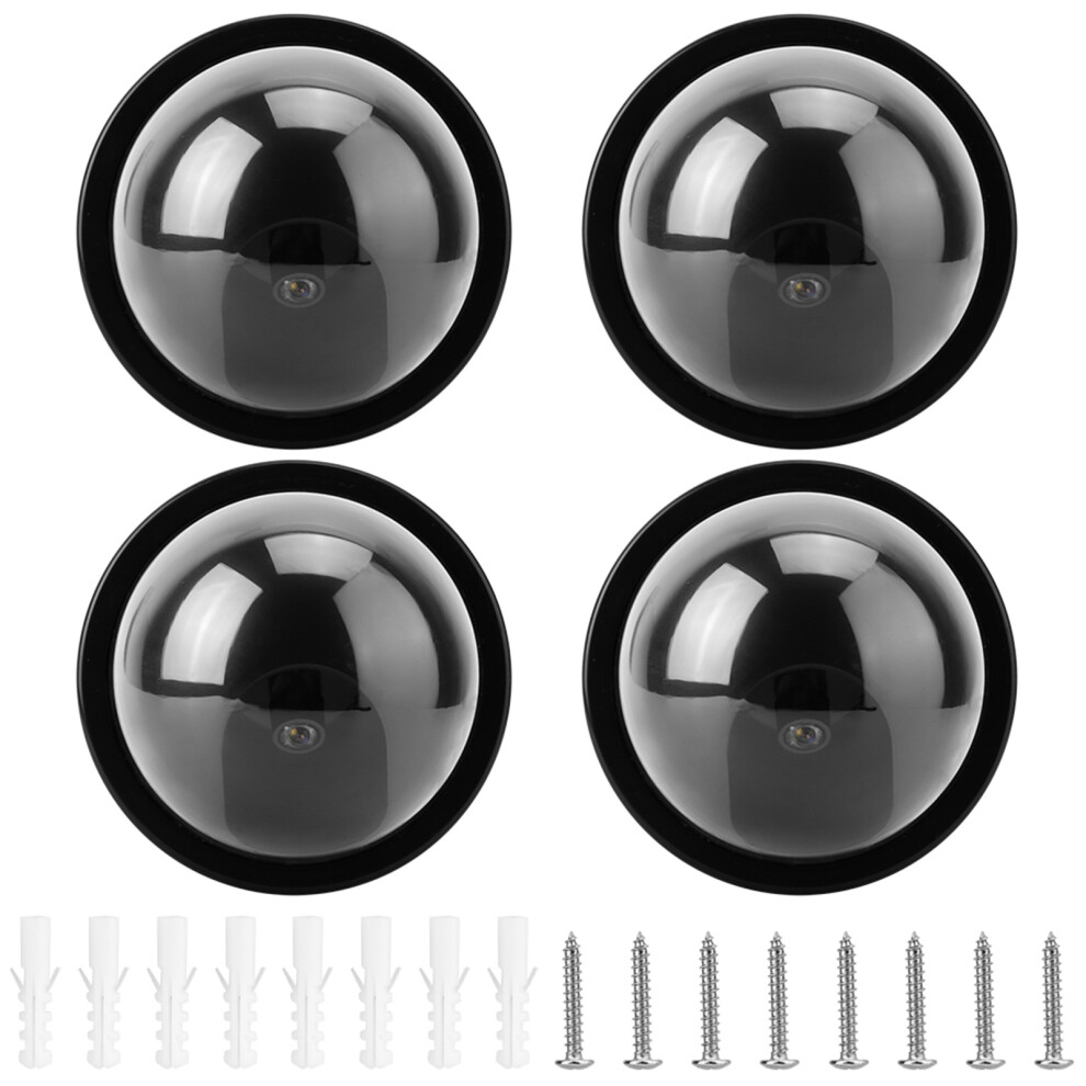 4Pcs Dome Simulation Camera Cctv Dummy Fake 9121376609107
