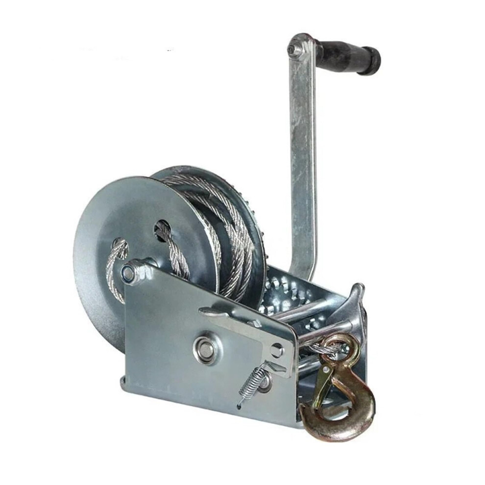 Manual Winch 600 Lb To 3000 Lb, Wire Rope Hoist, Household Hand Winch With Self-Locking Mechanism, Cable Puller 800 Lb 6482260637488