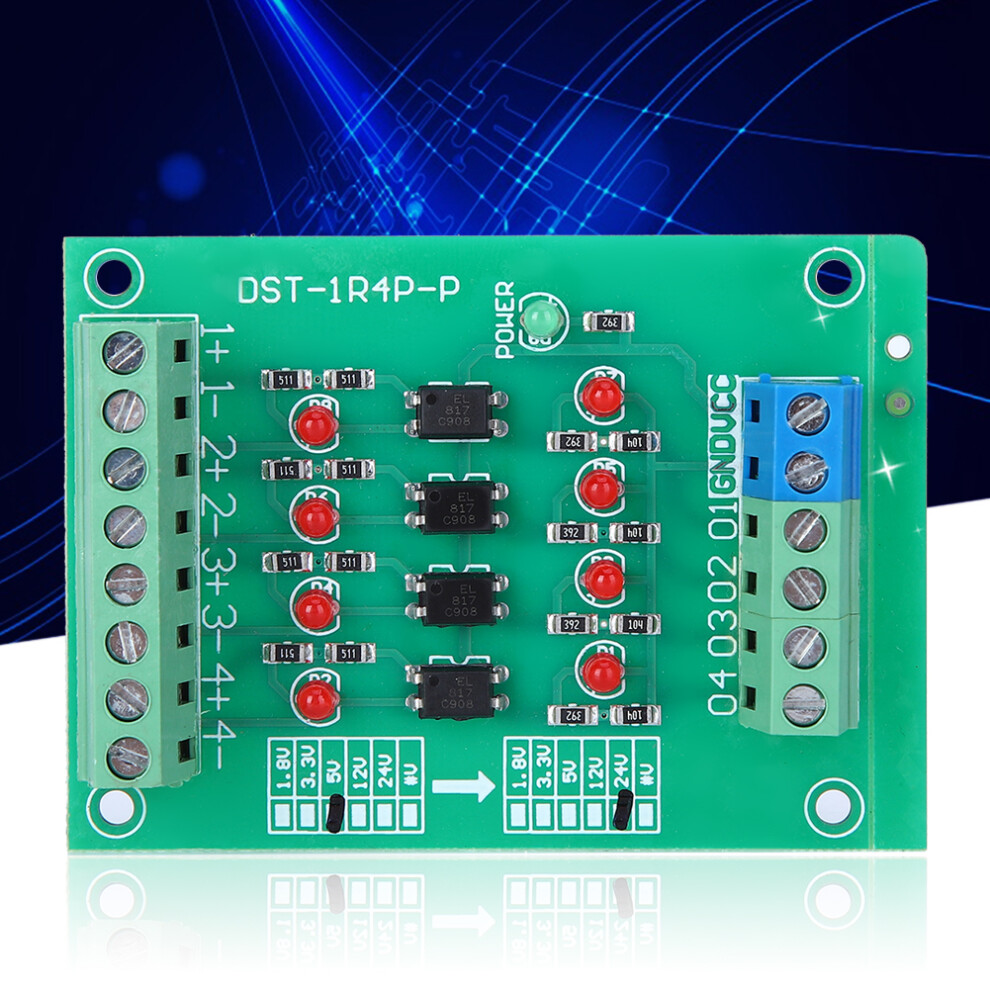 4 Channel Optocoupler Module For Signal Isolation & Voltage Conversion Dst1r8pn 3031340909576