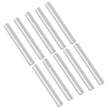 10 Stück Edelstahl Rundwelle 6mm x 50mm für Robotikprojekte