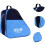 Carry Bag for Inline Skates and Figure Skates with Handle, Blue, Durable Material, Adjustable Size, Multi-Functional Design 4