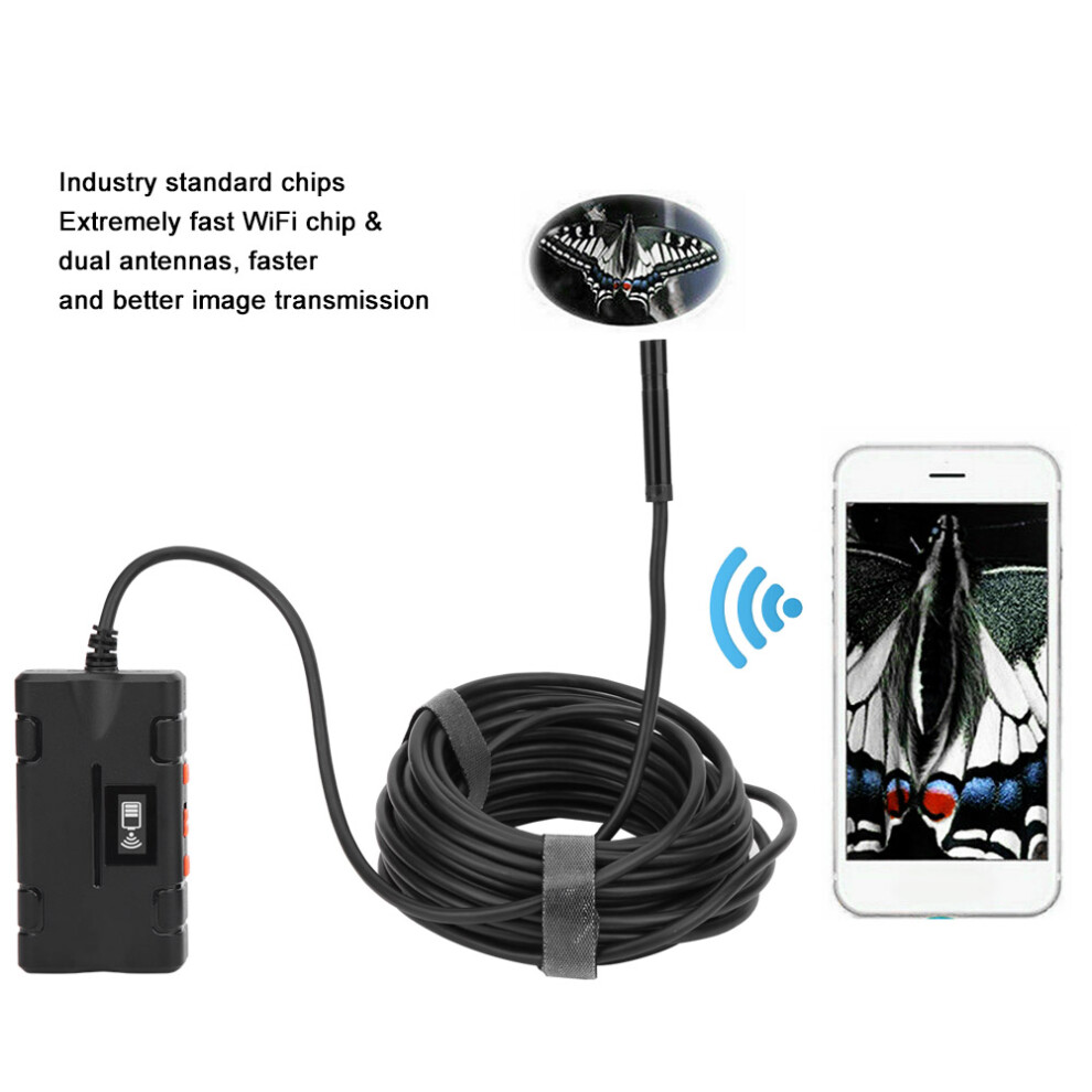 F270 8Mm Wifi Endoscope Camera 2Mp 1080P 10M Waterproof 8721340916036