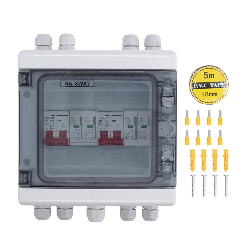DC500V Solar Disconnect Switch 2 in 2 Out Surge