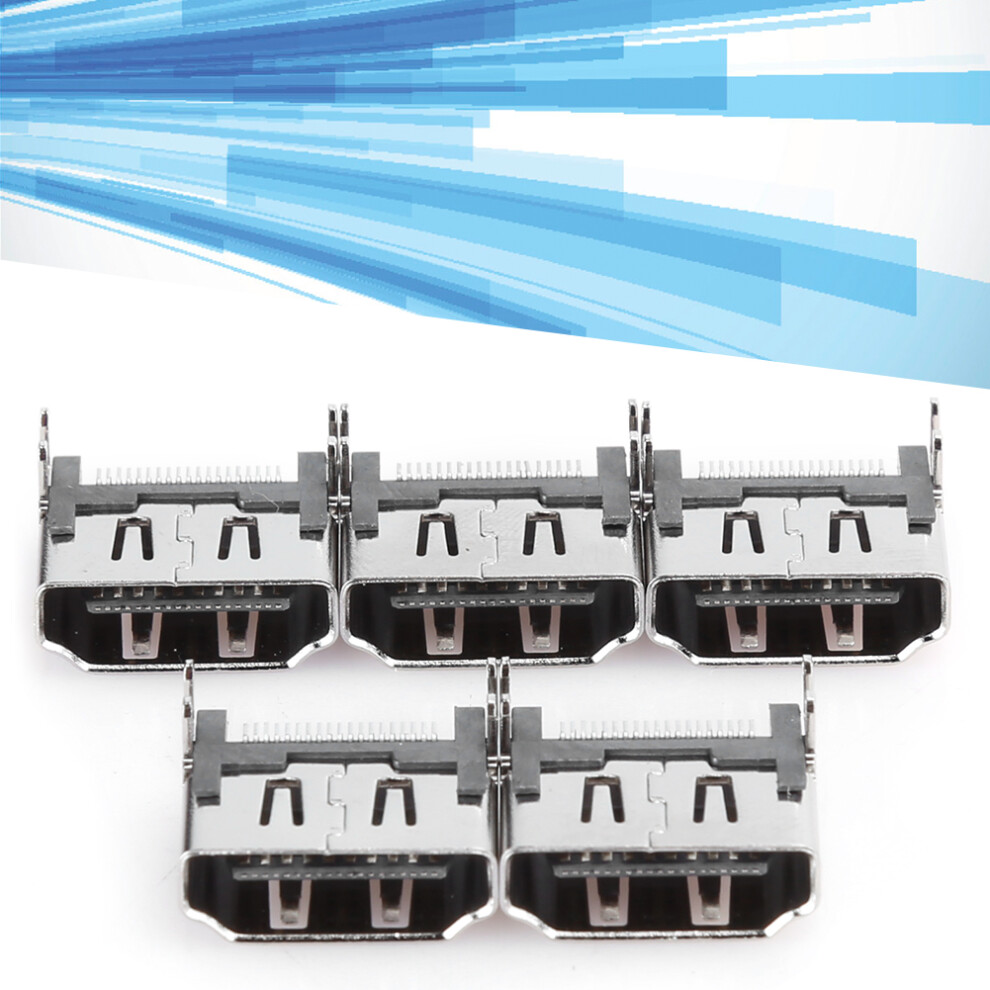 5Pcs Hdmi Port Socket Replacement For Ps4 1000 1100 1200 Models 9311340916236