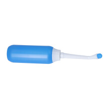 Tragbare Bidet-Sprühflasche – Bequemes postpartum Bidet mit dehnbarem Sprühdüsen, für Mütter – Blau