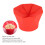 Red Silicone Folding Microwave Popcorn Bowl 30cm Kitchen Tool 13