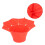 Red Silicone Folding Microwave Popcorn Bowl 30cm Kitchen Tool 9