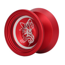 Nicht reagierendes Yo-Yo - 3 Schnüre, Aluminiumlegierung 5.5x5.5x4