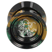 Exquisit Schwarz-Gold Unresponsive Yo-Yo für professionelles Spiel`