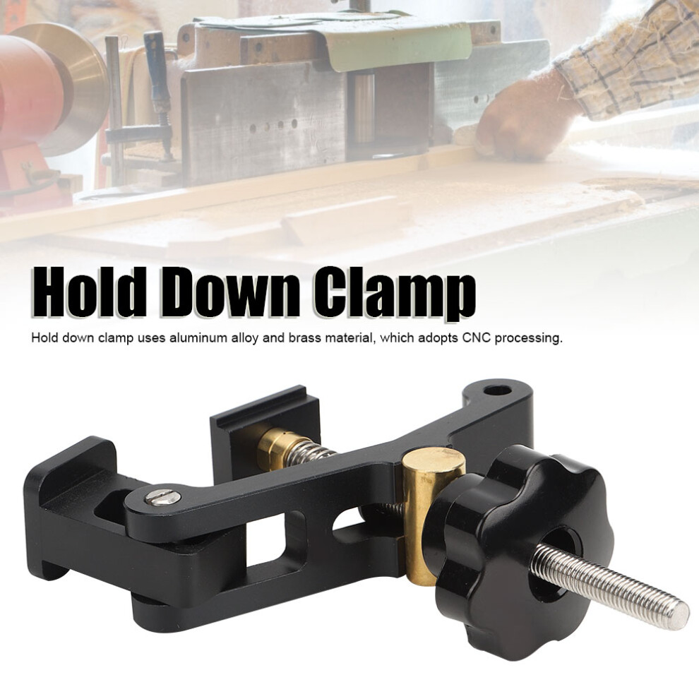 Adjustable Woodworking Clamp for 30-Type / 45-Type Chutes Carpentry Fixtures-image-OPC-PJM8VWC-NEW